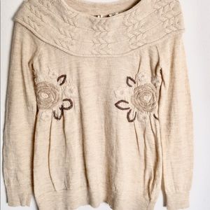 Moth cream sweater